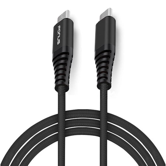 10ft USB Cable for Google Pixel 5a 5G,5,4a,4,XL,5G Phones - Type-C [C-to-C] Charger Cord Power Wire Sync Braided