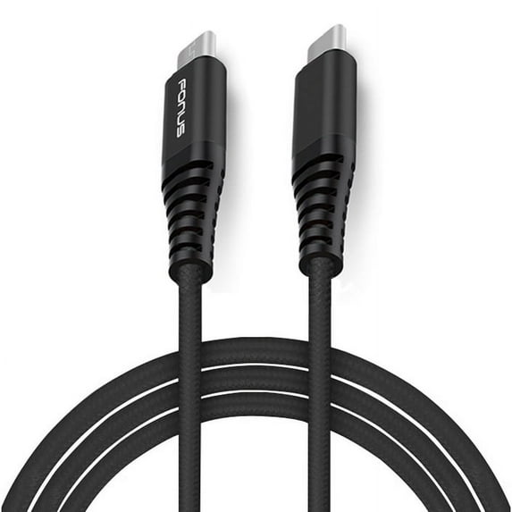 10ft USB Cable for Samsung Galaxy Note 10/Plus - Type-C [USB-C] Charger Cord Power Wire Sync Braided Fast Long Black N1R