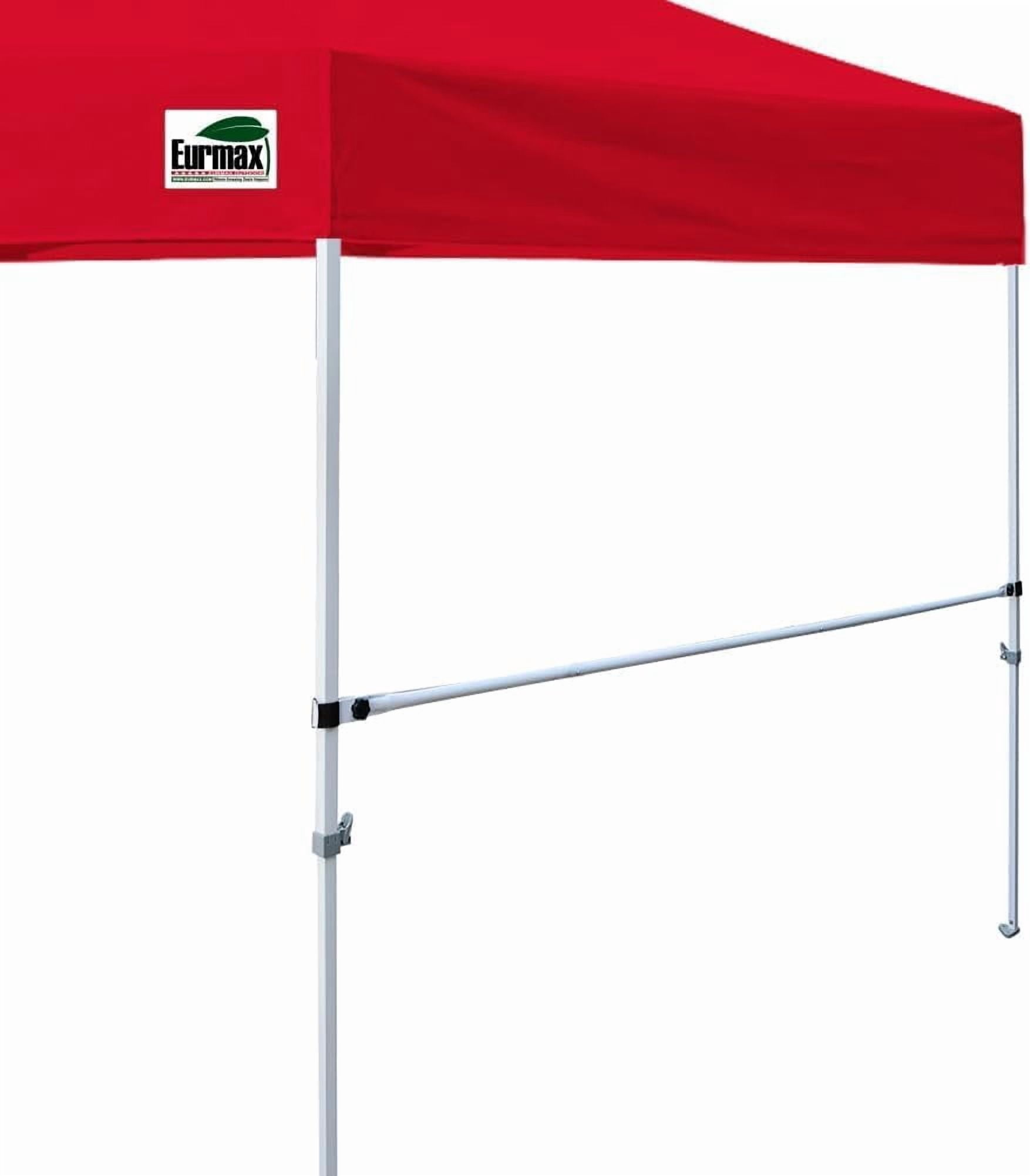 10ft Universal Canopy Rail Bars for Pop-Up Canopy Tents,Set of 2 Half ...