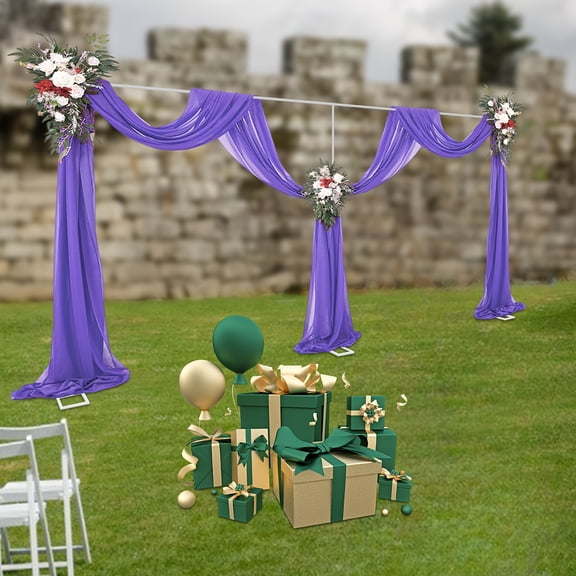 10ftx20ft Portable Pipe and Drape Backdrop Stand for Parties Wedding Stage Decoration Photo Photoshoot Curtain Frame Stand Studio Photography Background Support System Trade Show Display