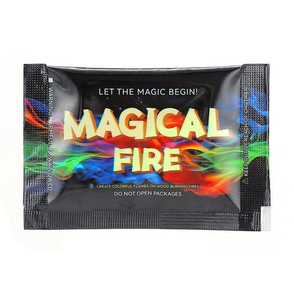 10g Colorful Flame Powder, Magic Fire Dye for Bonfire Party Festival Outdoor Camping