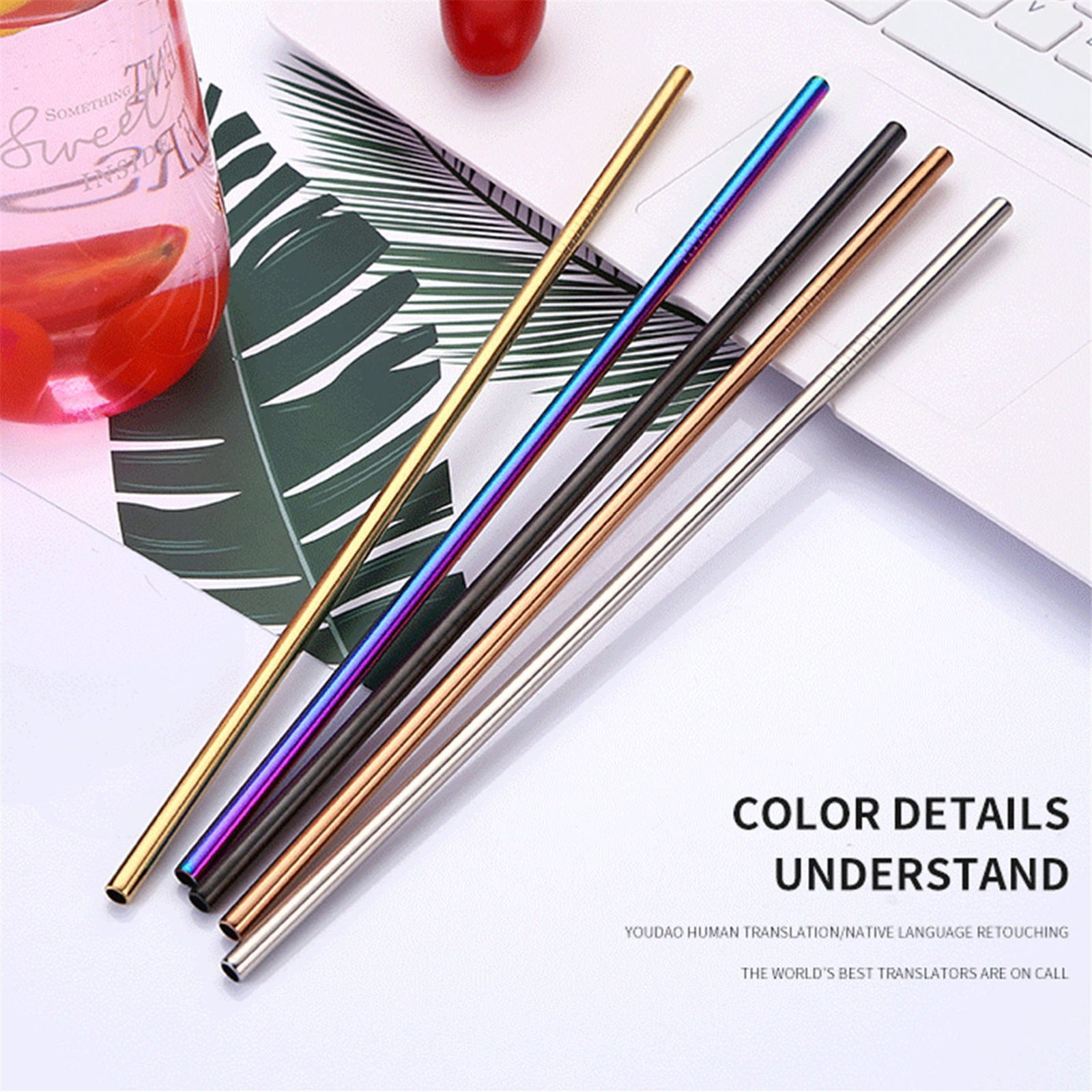 10g Final Discount FoodGrade Items Straw! Stainless Steel Reusable