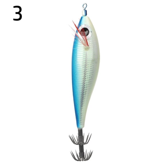 10g Luminous Copper Sinker Sea Fishing Octopus Bait Wood Shrimp Lures Fishing Tackle Squid Hook 3