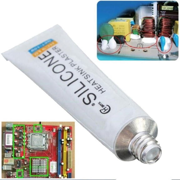 10g Silicone Thermal Glue High Conductive Adhesive Glue Tube Heatsink Plaster for cooling High Power LEDs Transistors Electronics Projects
