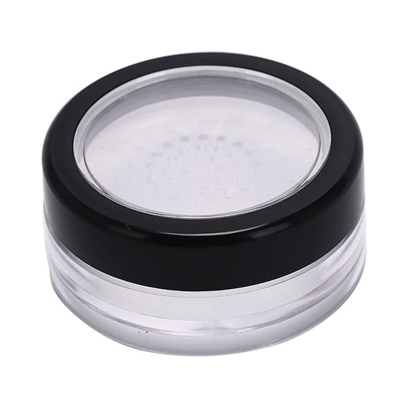 10g plastic empty loose p pot with sieve cosmetic makeup jar contain BYLDUK WA