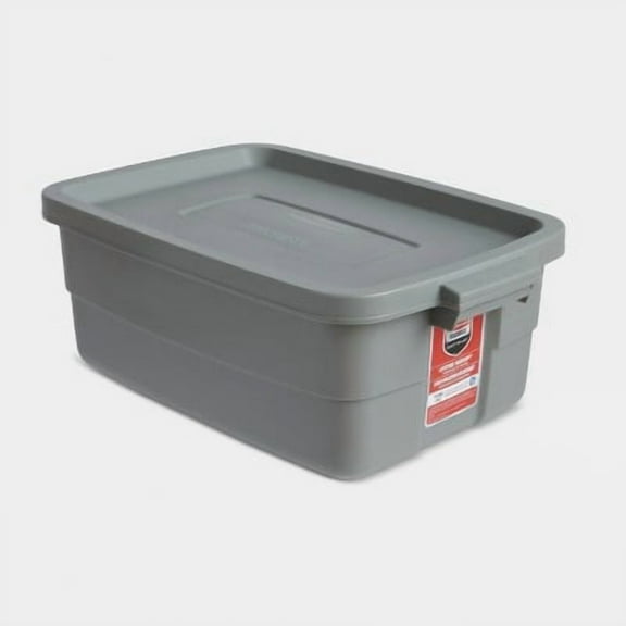 10gal Storage Tote Gray - Storage & Organization Storage Bins, Baskets & Containers Storage Tubs & Totes