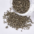 thumbnail image 1 of 10gs 11/0 Grade A Glass Seed Beads Cylinder Uniform Seed Bead Size Metallic Colours Dark Goldenrod 1.5x1mm Hole: 0.5mm about 2000pcs/10g, 1 of 2