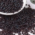 thumbnail image 1 of 10gs MIYUKI Round Rocailles Beads Japanese Seed Beads (RR4502) Transparent Dark Topaz Picasso 8/0 3mm Hole: 1mm about 422~455pcs/10g, 1 of 4