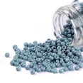 thumbnail image 1 of 10gs TOHO Round Seed Beads Japanese Opaque Turquoise Amethyst Marbled 11/0 2.2mm Hole: 0.8mm about 1110pcs/10g, 1 of 5
