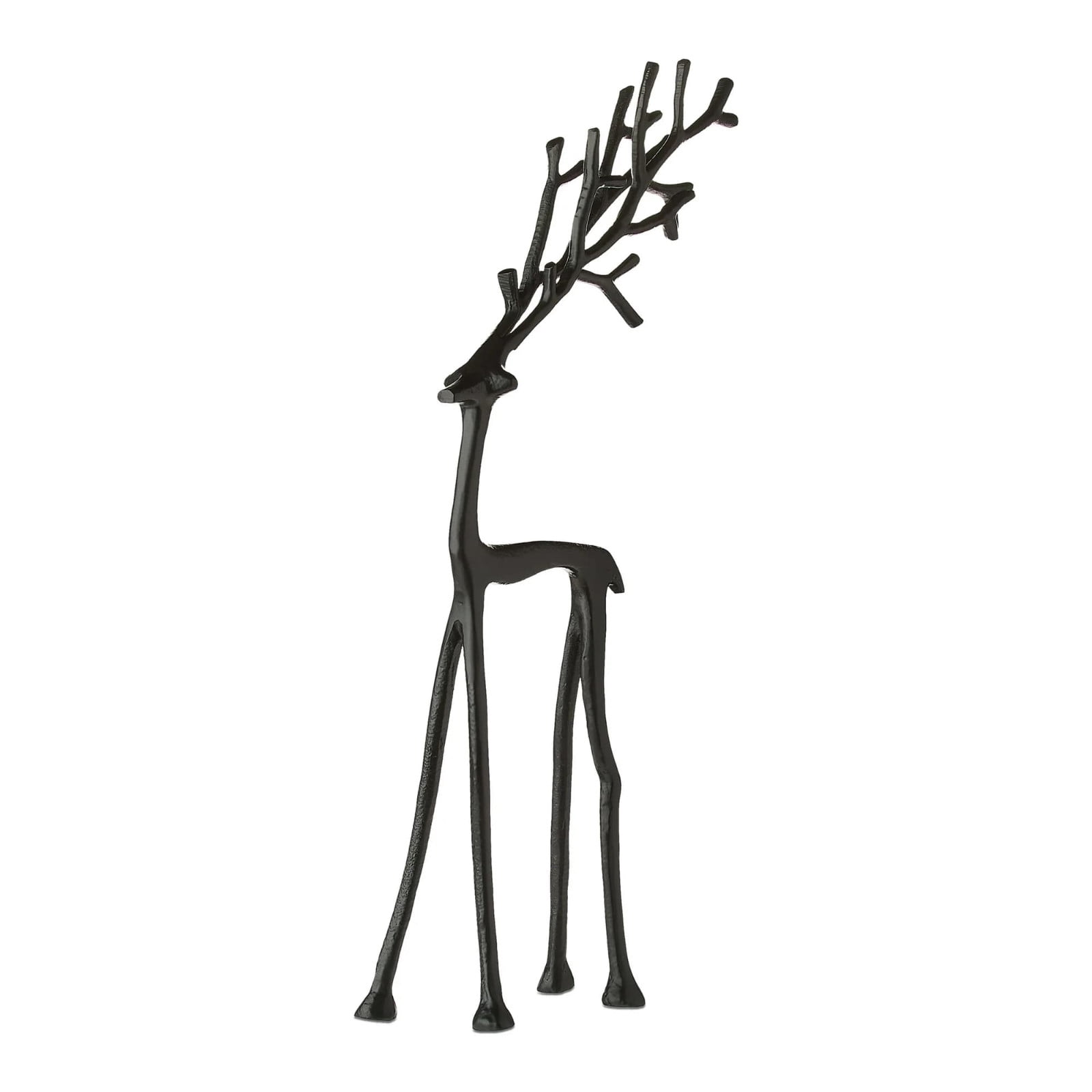 10in Black Metal Deer Figures – Christmas Decor, Christmas Decorations ...