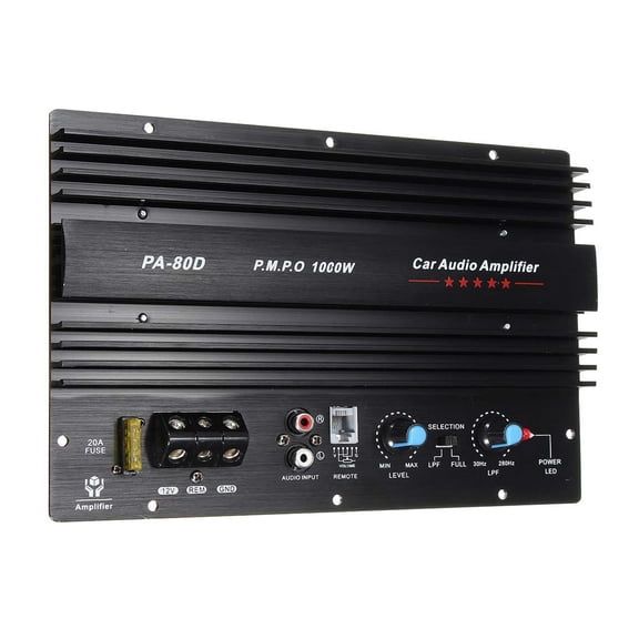 10in Car Audio Subwoofers Digital Amplifier Car Audio Processor Power Amplifier Powerful Bass Subwoofers Audio Amp For Home Car ,Wide Application