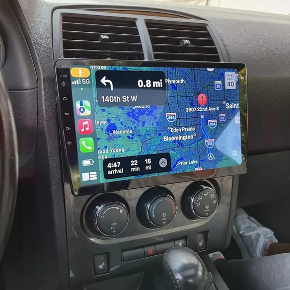 10in Car Stereo Radio 2+64G Android 15 For Jeep Universal IPS Touchscreen Car Screen Radio with GPS WiFi Bluetooth SWC Mirror Link Split Screen