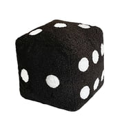 10in Dice Pillow, Plush Dice Toy & Cute Stuffed Cube Pillow - Soft Throwable Dice Pillow for Gaming Room, Bed, Couch, Creative Home Decor & Fun Learning Nights Gift