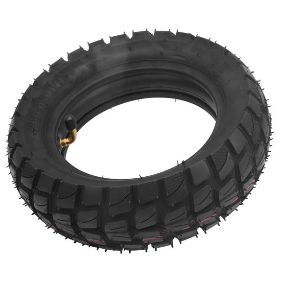 10in Electric Scooter Tire with 10x2.5in Inner Tube Inflatable Rubber Tyre Replacement 255x80 Outer Tube
