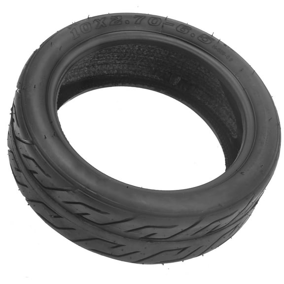 10in Vacuum Tire, 10x2.70-6.5 Electric Scooter Tyre Rubber Vacuum Outer Tire Scooter Vacuum Wheel Rubber Tire  For Balance Scooter