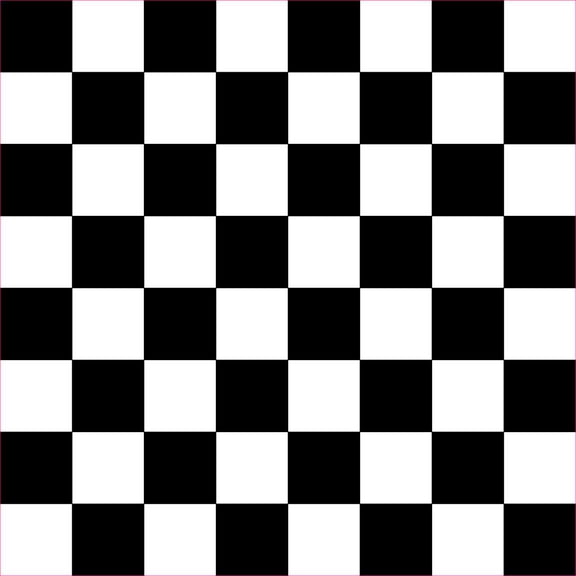 Stickertalk 10" x 10" Black Checkered Hobby Cutter Vinyl Sheet Sticker