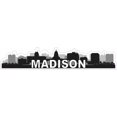 thumbnail image 1 of 10in x 2in Madison Skyline Sticker Vinyl Car Window Decal Bumper Stickers, 1 of 6