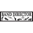 thumbnail image 1 of StickerTalk Band Director Vinyl Sticker, 10 inches x 3 inches, 1 of 3
