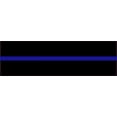 thumbnail image 1 of StickerTalk Thin Blue Line Flag Magnet, 10 inches x 3 inches, 1 of 3