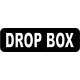 thumbnail image 1 of 10in x 3in Drop Box Magnet, 1 of 1