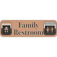 thumbnail image 1 of 10in x 3in Family Restroom Sticker, 1 of 2