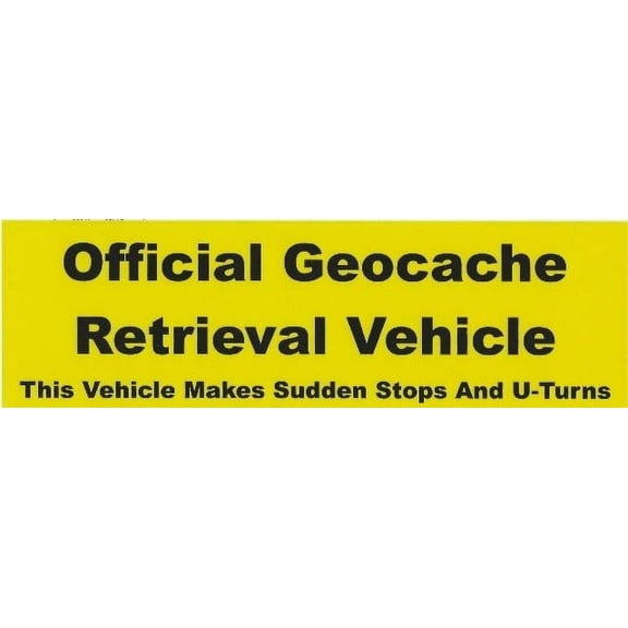 10in x 3in Geocache Retrieval Vehicle Bumper magnets Geocaching Car magnetic
