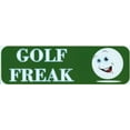 thumbnail image 1 of 10in x 3in Golf Freak Bumper Stickers window decals decal sticker golf balls, 1 of 1