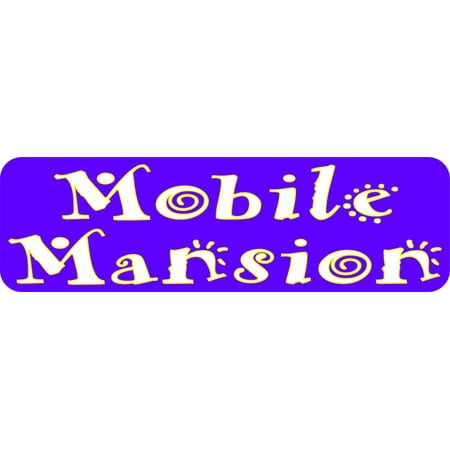 10in x 3in Mobile Mansion Magnet Car Door Magnetic Truck Magnets