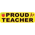 thumbnail image 1 of 10in x 3in Proud Teacher Magnet, 1 of 3