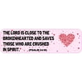 thumbnail image 1 of 10in x 3in Psalm 34:18 Bumper Sticker, 1 of 2