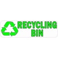 thumbnail image 1 of 10in x 3in Recycling Bin Magnet, 1 of 1