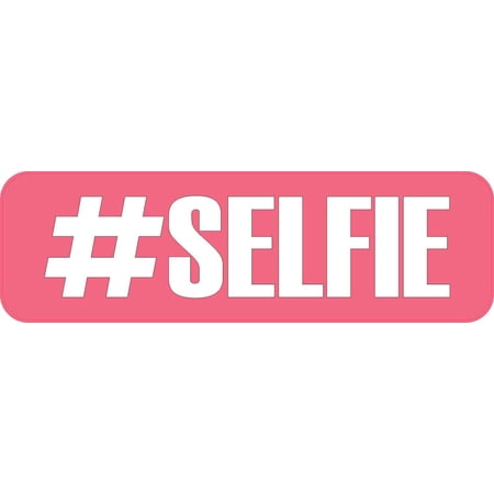 10in x 3in #Selfie Magnet Vinyl Magnetic Funny Car Truck Bumper Magnets