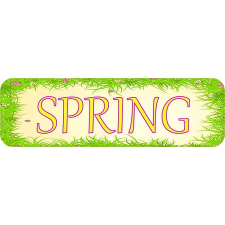 10in x 3in Spring Magnet Door Magnetic Truck Magnets Season