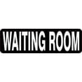 thumbnail image 1 of 10in x 3in Waiting Room Magnet Vinyl Magnetic Business Sign  Magnets, 1 of 1