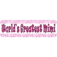 thumbnail image 1 of 10in x 3in World's Greatest Mimi Bumper Magnet, 1 of 3