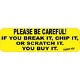 thumbnail image 1 of 10in x 3in You Break It You Buy It Sticker, 1 of 2
