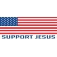 thumbnail image 1 of StickerTalk Support Jesus Magnet, 10 inches x 4 inches, 1 of 3