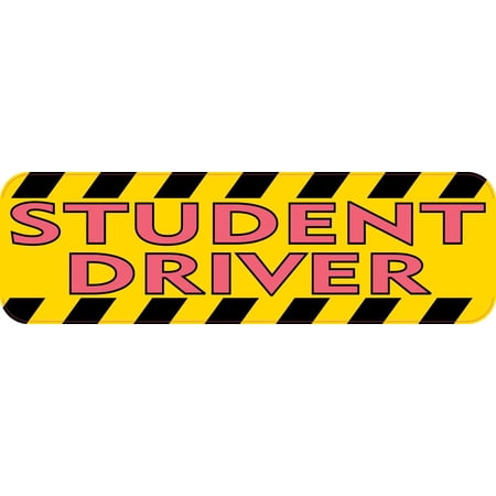 10in x3in Student Driver Magnet Car Door Magnetic Truck Sign Magnets Signs