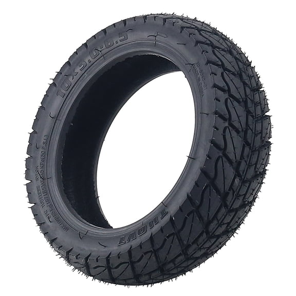 10inch 10x3.0-6.5 Electric Scooter Vacuum Tyre For-Zero 11X Kaabo Wolf Electric Xiaomi Electric Scooter Scooter Vacuum Durable Tyre Parts Tires Replacement Accessories 