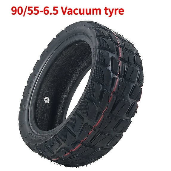 10inch 90/55-6.5 Electric Scooter Tubeless Tyre Widened And Wear-resistant Off-road Tires For E-scooter Scooter Vacuum Tyre