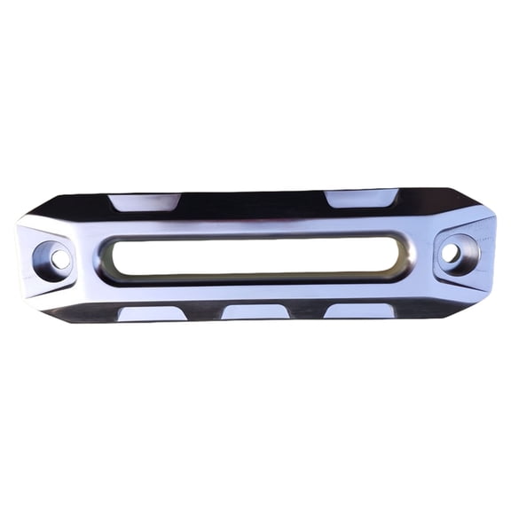 10inch Billet Aluminum Hawse Fairlead for Synthetic Winch Rope Cable Guide 8000-15000LBs Capacity Offroads Adventure Use
