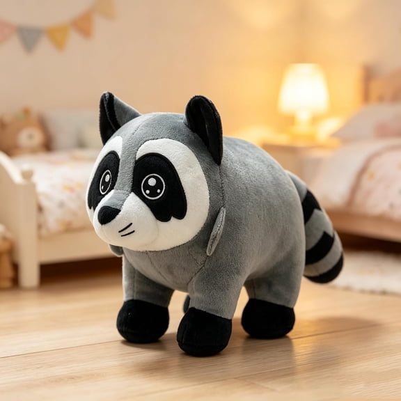 10inch Jimothy Raccoon Plush Timothy Raccoon Plushies Toy for Meme Fans Gift Cute Stuffed Animal Doll