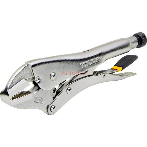 10inch Locking Mole Wrench Vice Grips Straight Jaw Lock Clamp Pliers