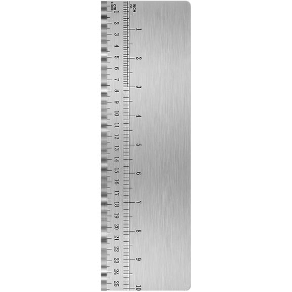 10inch Metal Cake ScraperStainless Steel Cake Edge Smoother for Buttercream, Cake Decorating Comb