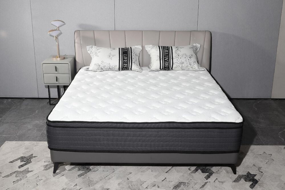 10inch Pocket Spring Mattress Twin Full Queen King Sponge Breathable Sleeping US