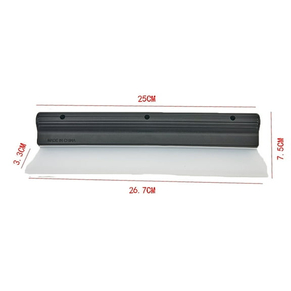 10inch Professional Automotive Squeegee TPE Water Blade Car & Home Use Quick Dry Window Shower Glass Squeegee Dual TPE Blades, T-bar Cleaning Water Squeegee Blades for Cars, Truck