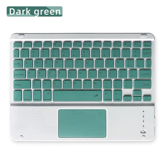 10inch Wireless Bluetooth Spanish Keyboard Desktop Office Wireless Touchable Keyboard Mouse For For Android IOS Windows Tablet