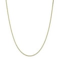 thumbnail image 1 of 10k 1.10mm Box Chain in 10k Yellow Gold, 1 of 3
