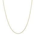 thumbnail image 1 of 10k 1.35mm Carded Cable Rope Chain Necklace - 1.7 Grams - 20 Inch, 1 of 2