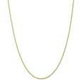 thumbnail image 1 of 10k 1.3mm Heavy-baby Rope Chain Necklace - 2.3 Grams - 24 Inch, 1 of 2